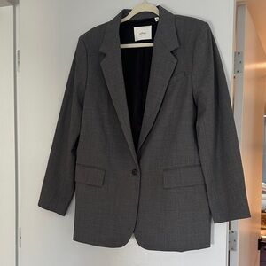 Wilfred Charcoal Blazer like new barely worn!